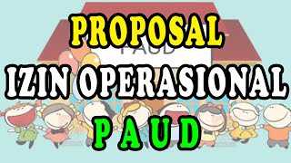 PROPOSAL IZIN OPERASIONAL PAUD