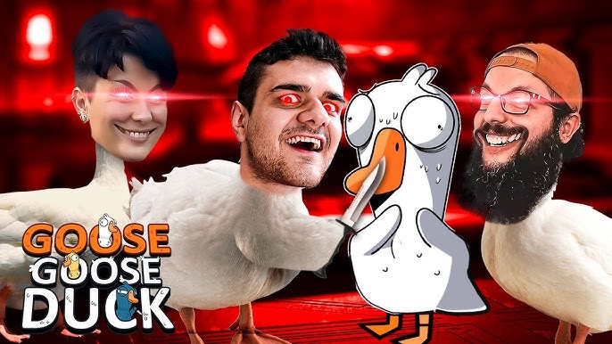 GOOSE GOOSE DUCK: TRETA! EU E GUINAS QUASE DEIXAMOS DE SER AMIGOS NESSE  VÍDEO! - c/ Core, Gabs e + 