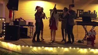 WindSync performance at the Lighting of the Village
