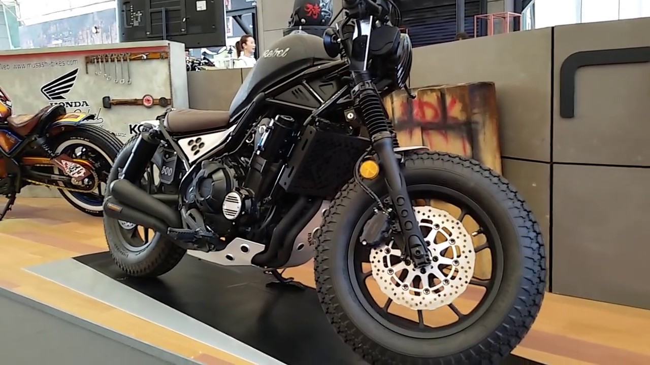 HONDA REBEL 500 - YouTube