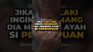 Jika Laki-Laki Ingin Meminang - Rumaysho TV