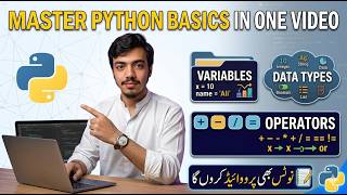 Master Python Basics in One Video: Variables, Data Types & Operators Explained #python