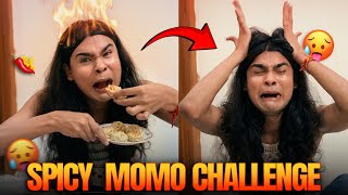 Eating World’s Spiciest Momo Challenge 🥵
