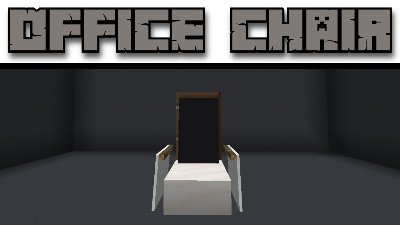 Minecraft 1.17 Office Chair Build YouTube