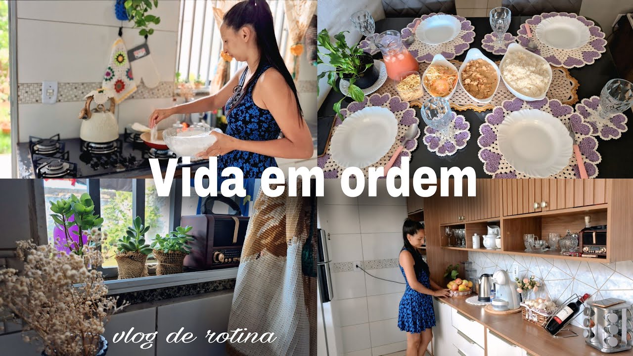 A felicidade floresce em uma cozinha pequena ,slow living 