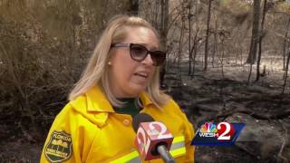 Wildfire near DeLand 85% contained