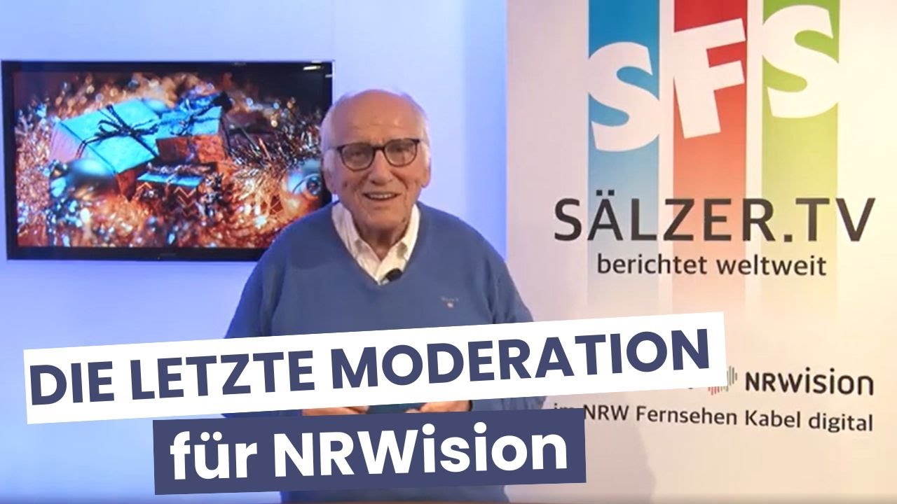 Die letzte Moderation für NRWision