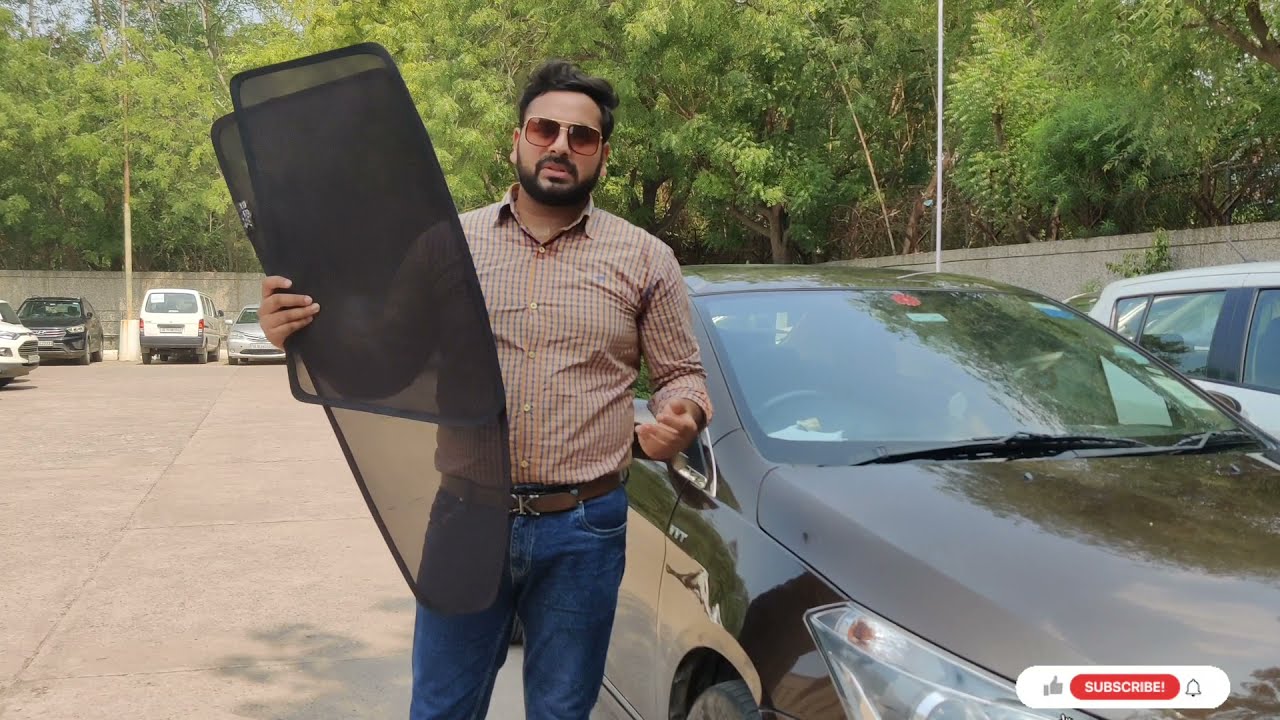 Magnetic window curtains for all cars | Easy application