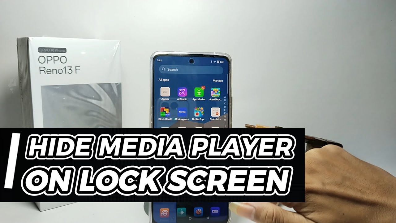 How To Hide Media Player On Lock Screen On Oppo Reno 13 F
