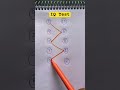 Draw a checkered path with number 1 to 10 #drawing#line#shorts#maths#quiz#funny#games