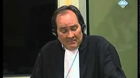 Popović et. al. - Iznošenje završnih riječi Tužilaštva (Deo 3/3) - 04. Septembar 2009.