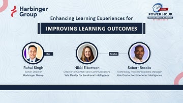 Webinar - Enhancing Learning Experiences for Improving Learning Outcomes