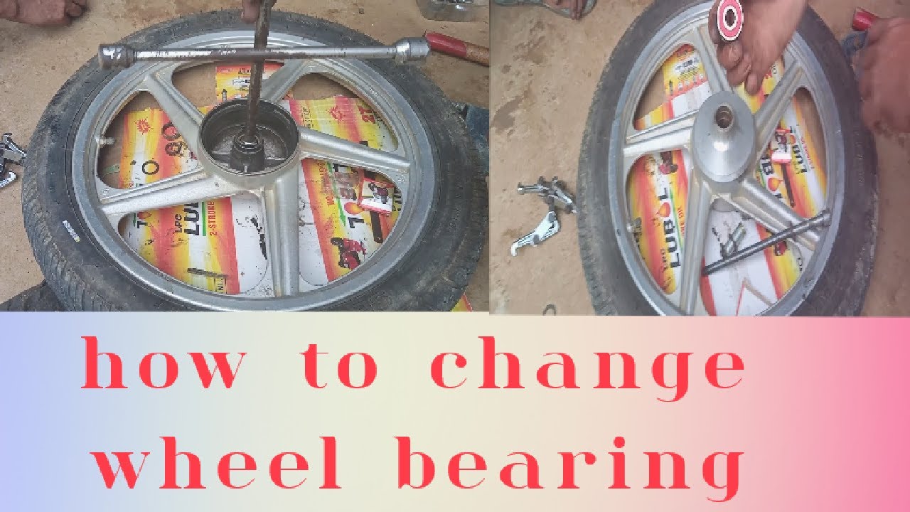 how to change wheel bearing - YouTube