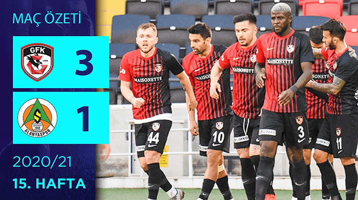 ÖZET: Gaziantep FK 3-1 A. Alanyaspor | 15. Hafta - 2020/21