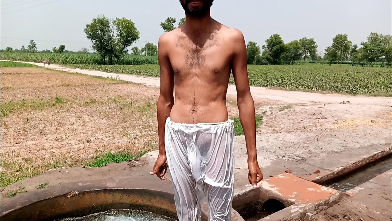 Tube well swimming vlog village - YouTube