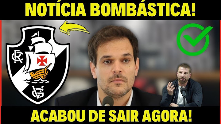 DIRETORIA ACABA DE CONFIRMAR NOVA CONTRATAÇÃO NO VASCO! CONFIRA AGORA! NOTÍCIAS DO VASCO HOJE!
