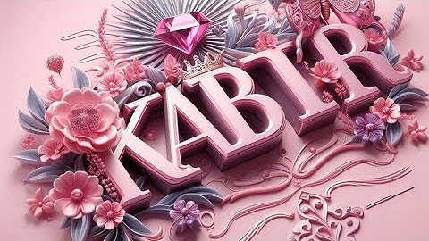 How To Create Multi Colour 3d Art Name Dp Ai Images | Bing Image Creator New Video | Bing Ai #meta