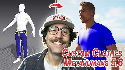 Creating Clothes for Metahumans in 5.6 beginner | Marvelous Designer + Unreal Engine