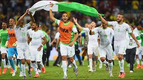 ملخص وأهداف مباريات المنتخب الوطني الجزائري في كأس العالم 2014 بالبرازيل تعليق حفيظ دراجي HD