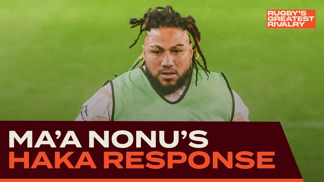 Ma'a Nonu's AMAZING response to the All Blacks Haka! 🤯 | Sharks v New Zealand