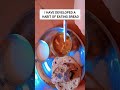 I have developed a habit of eating bread