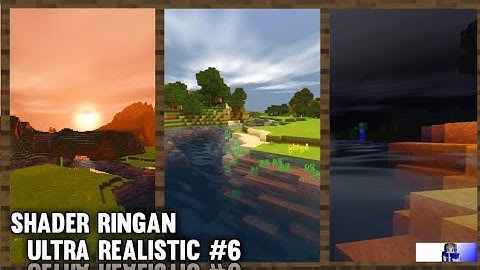 Shader Mcpe 1.17 Realistic #6 || No Lag || No Clickbait