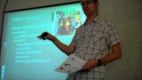 Research Methods in Psych: Ch 4 Part 1: Measurement