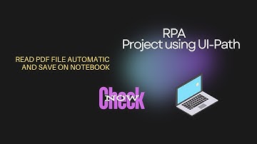 Extract Text From PDF Using UiPath StudioX. What is Robotic Process Automation (RPA)?