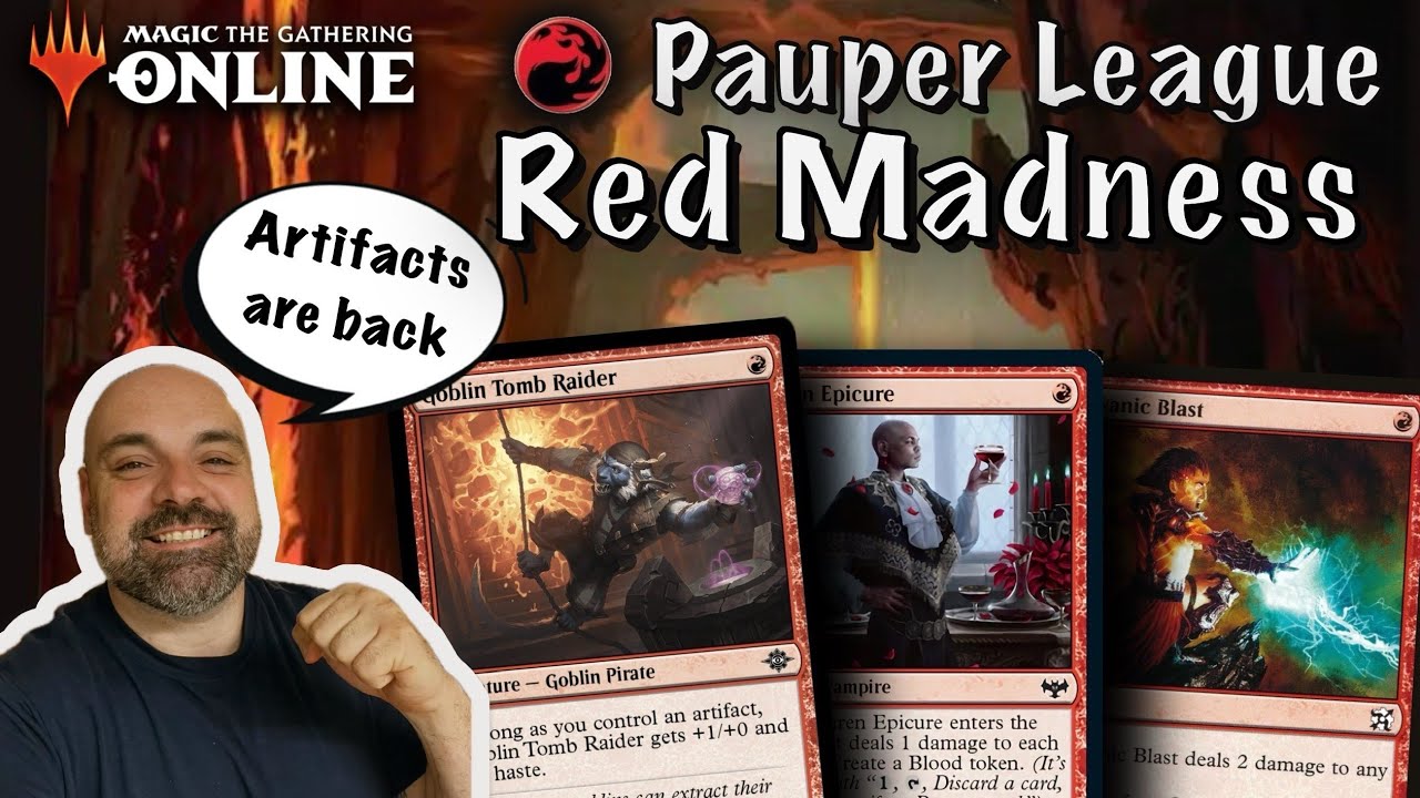 🔥 Red Madness [Pauper League] - Always a Positive Result!