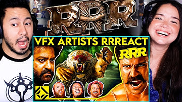 VFX Artists React to TOLLYWOOD Bad & Great CGi Reaction! | RRR | SS Rajamouli | Corridor Crew