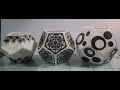 Pentagon Bauble Easel - Making Vases