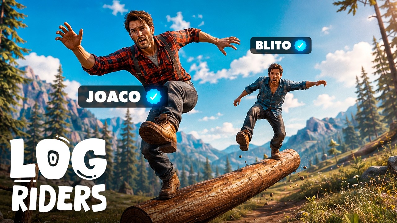 TILTEADOS 🤬 con BLITO en LOG RIDERS