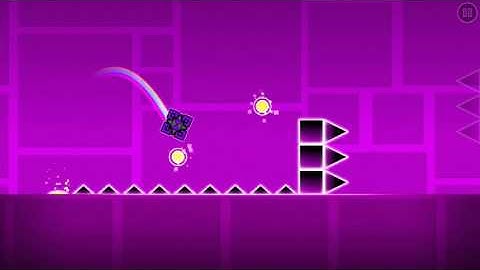 Geometry Dash Level 6 "Cant Let Go" 3 Coins