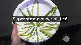 (Great paper plates!) Very comparable to others! #plates #paperplates