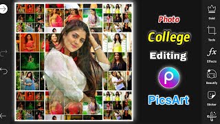 PicsArt College Photo Editing | How to edit multiple pics in college style | Photo Editing in Telugu screenshot 3