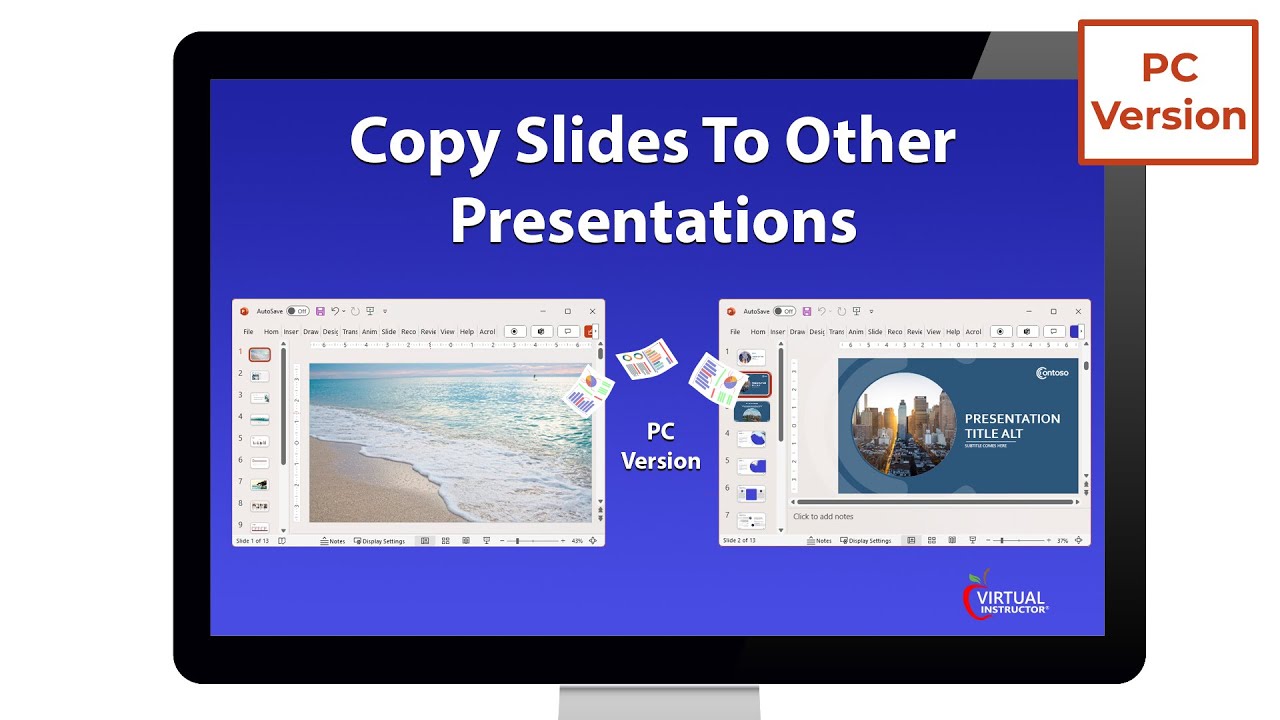PC PowerPoint Copy Slides - YouTube