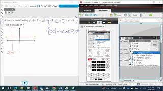 AISL: Range of a limited reciprocal function TI-nSpire