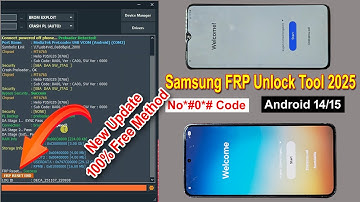 ✅Samsung FRP Unlock Tool 2025 Android 14/15 | Samsung FRP Bypass 2025 | How To Unlock Google Account
