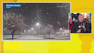 Millions wake up to cold blast