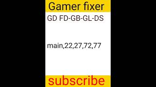 FD -GB-GL-DS singal Jodi satta GALI DISAWAR