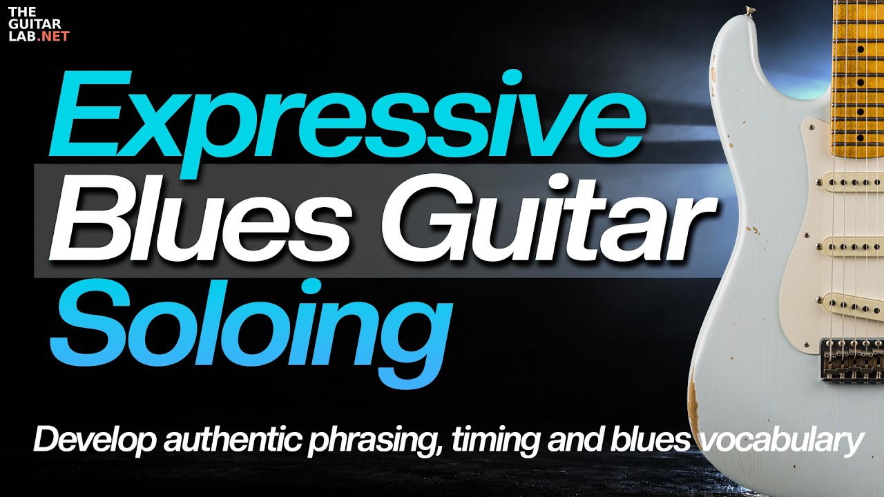 Expressive Blues Guitar Soloing : Develop Your Phrasing & Vocabulary (Lesson  Preview)