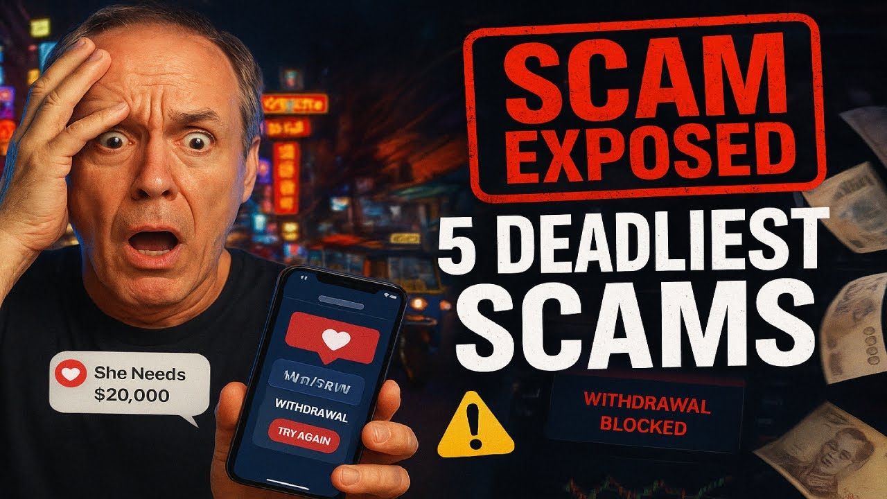 Thailand’s 5 Deadliest Scams — Don’t Move Here Until You Watch!