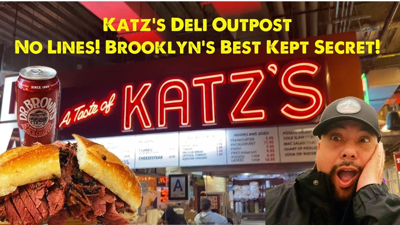 Katz’s Deli Outpost, No Lines! Brooklyn’s Best Kept Secret!