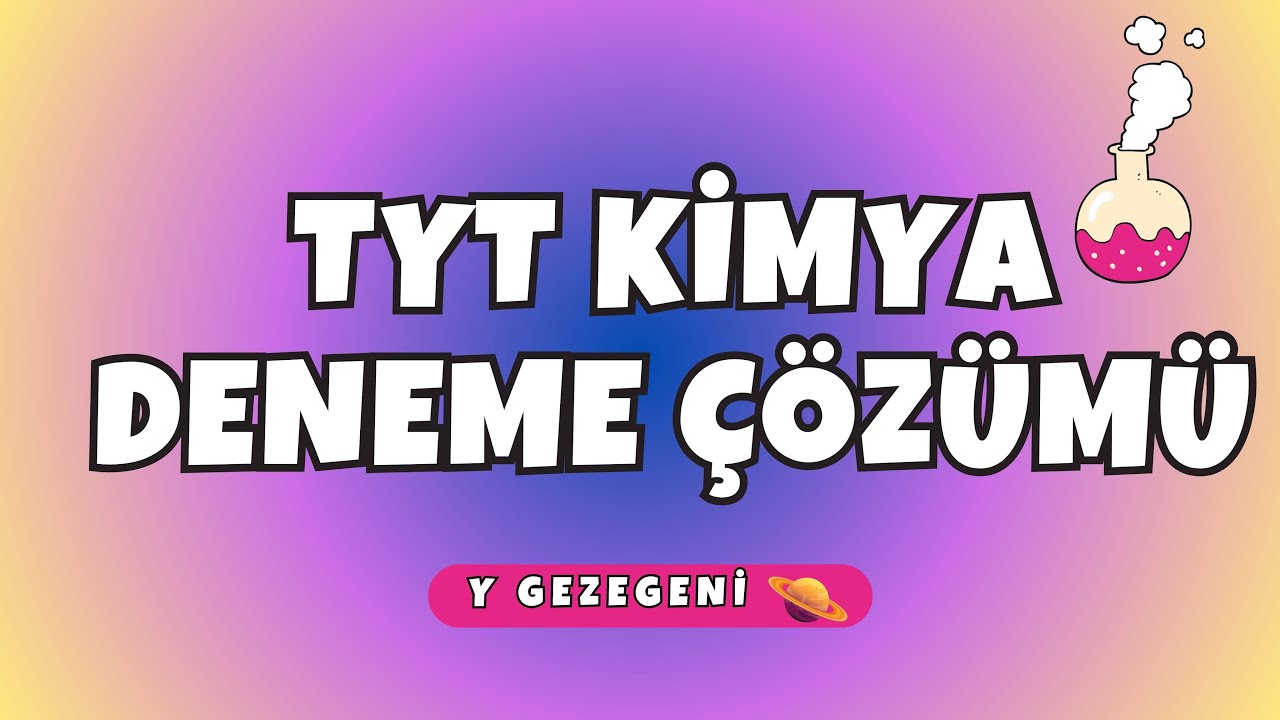 💥 7 SORUDA TYT KİMYA FULL TEKRAR! #2024tyt #kimya