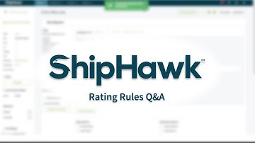 How to Configure Rating Rules in ShipHawk