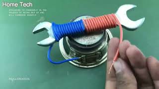 Free energy using speaker magnet tecnology for 2024