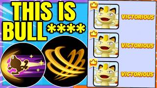 I should be HAPPY that not more PLAYERS are Playing this BROKEN MEOWTH BUILD | Pokemon Unite