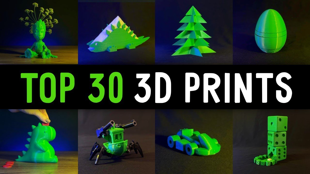 Top 30 Best GREEN 3D Prints of 2025