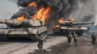 terrible moment! NATO leopards surround Russian base