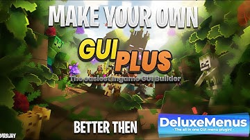 Make Gui Menu Ingame Easyway Gui Plus Minecraft Plugin